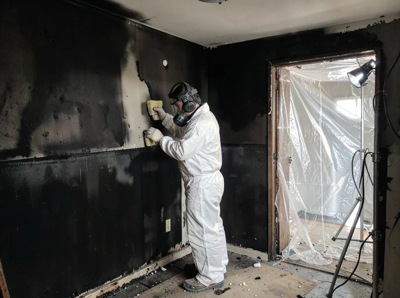 Fire Damage Restoration company in Van Tassell, WY